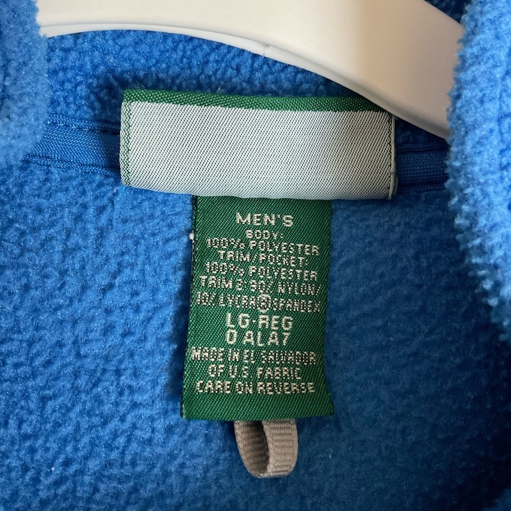 LL Bean Mens Fleece Vest - Picture 3 of 4